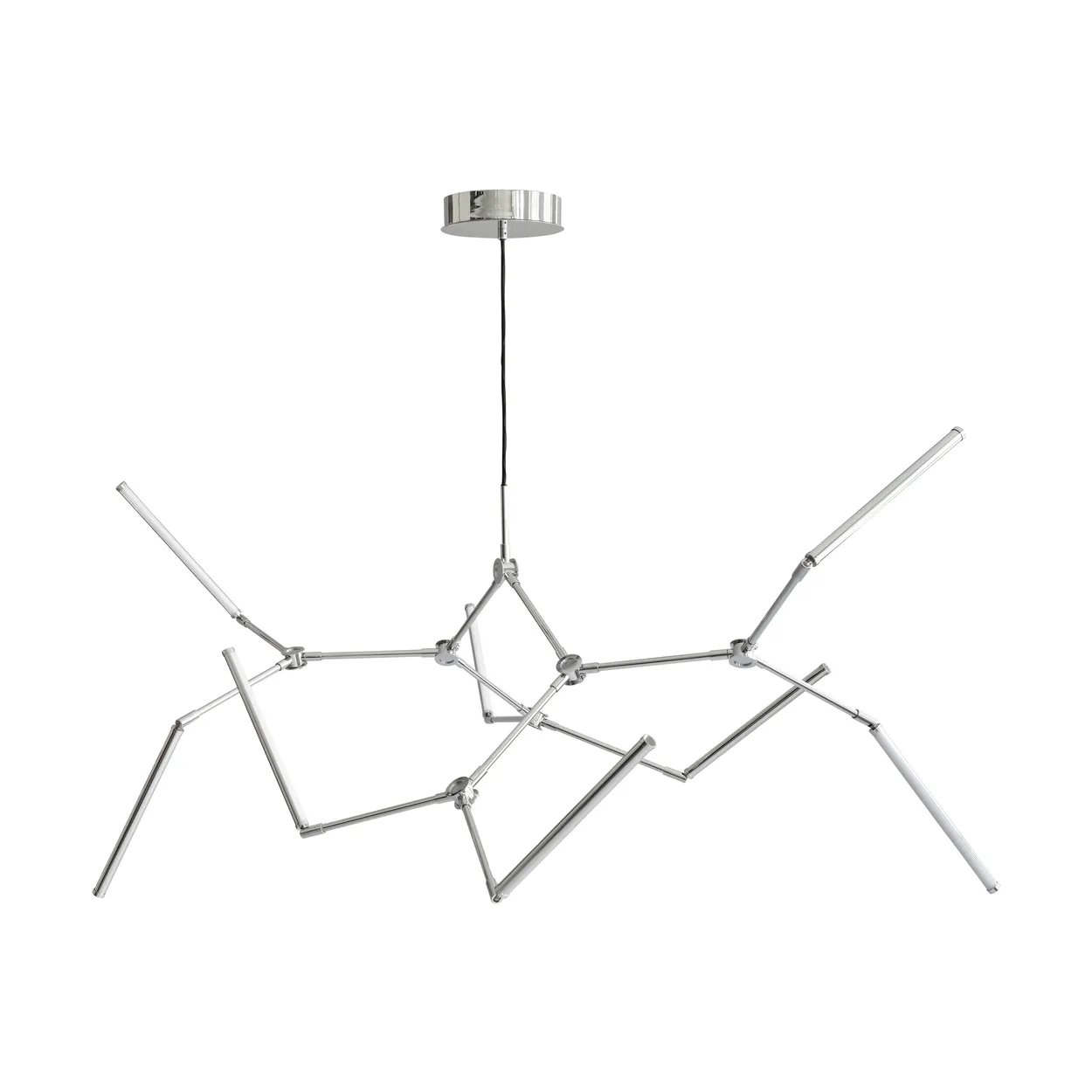101 Copenhagen Stick chandelier chandelier Chrome | Scandinavian Design | Pendant lamps | Silver-coloured