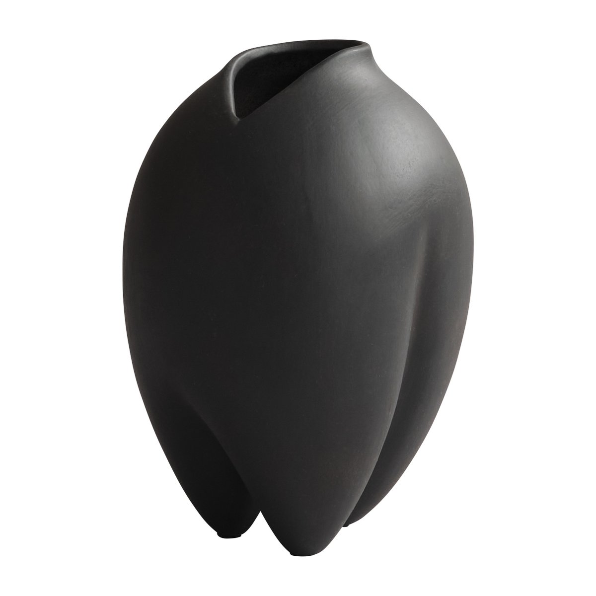 101 Copenhagen Sumo vase narrow o14 cm Coffee | Scandinavian Design | Vases | Black
