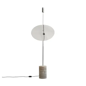 The Moon floor lamp - Chrome - 101 Copenhagen