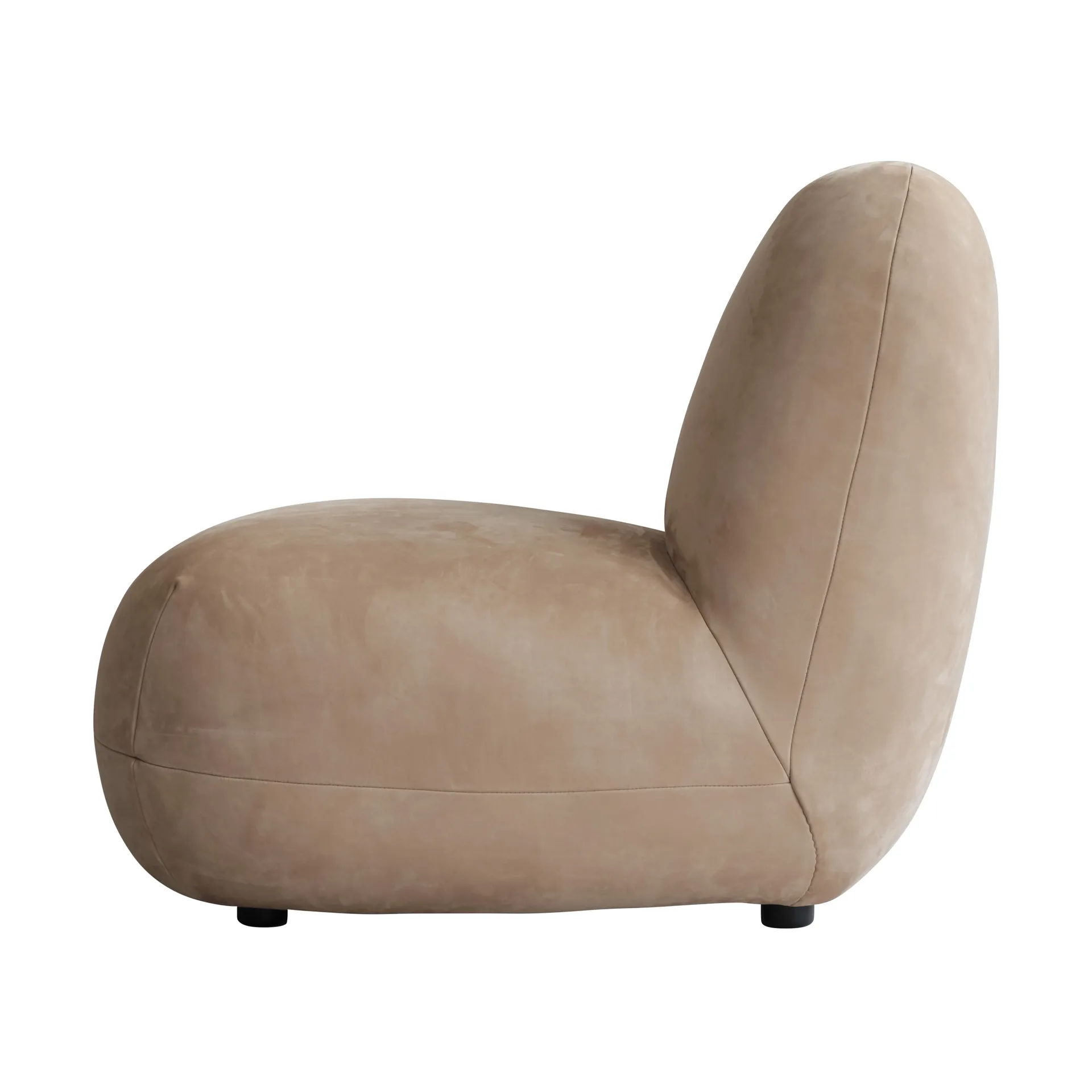 Toe Chair Flat armchair 92x75 cm, Nubuck 101 Copenhagen