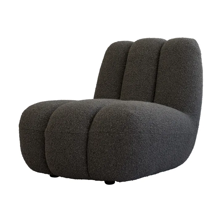 Toe lounge chair bouclé - Deep taupe - 101 Copenhagen