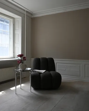 Toe lounge chair bouclé - Deep taupe - 101 Copenhagen