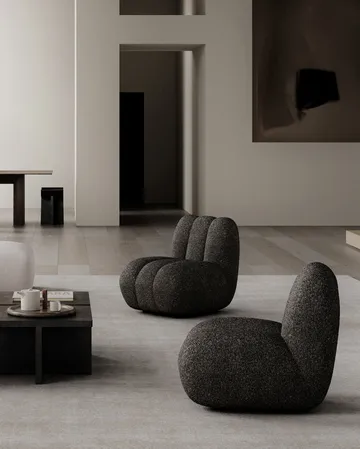 Toe lounge chair bouclé - Deep taupe - 101 Copenhagen