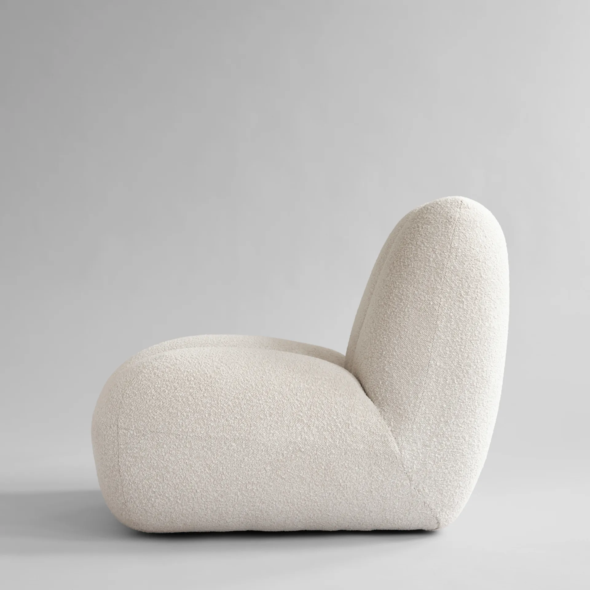 Toe lounge chair bouclé, Off-white 101 Copenhagen