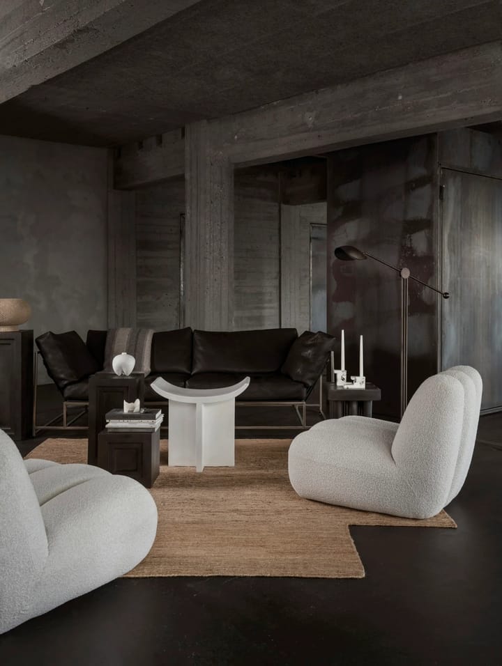 Toe lounge chair bouclé - Off-white - 101 Copenhagen
