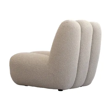 Toe lounge chair bouclé - Smoked sand - 101 Copenhagen