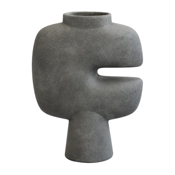 Tribal vase medio - Dark grey - 101 Copenhagen