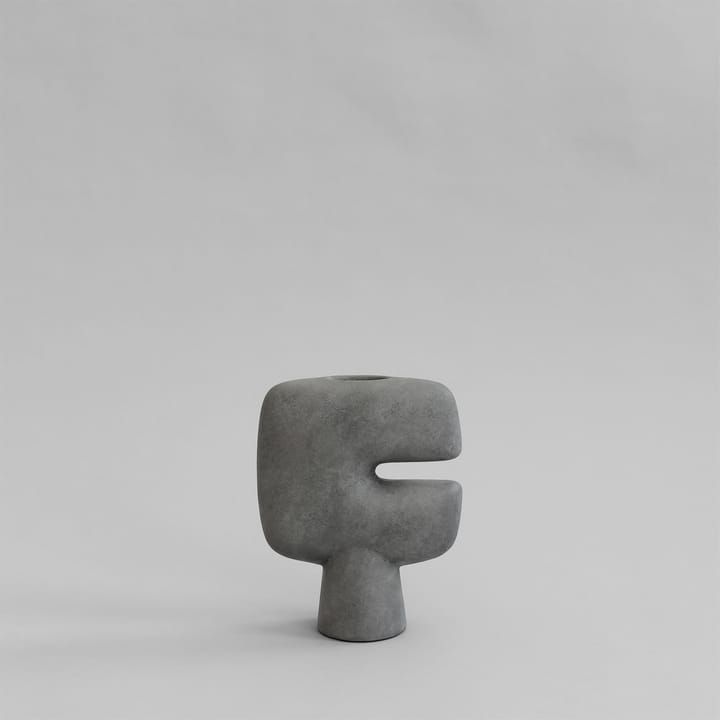 Tribal vase mini - Dark grey - 101 Copenhagen