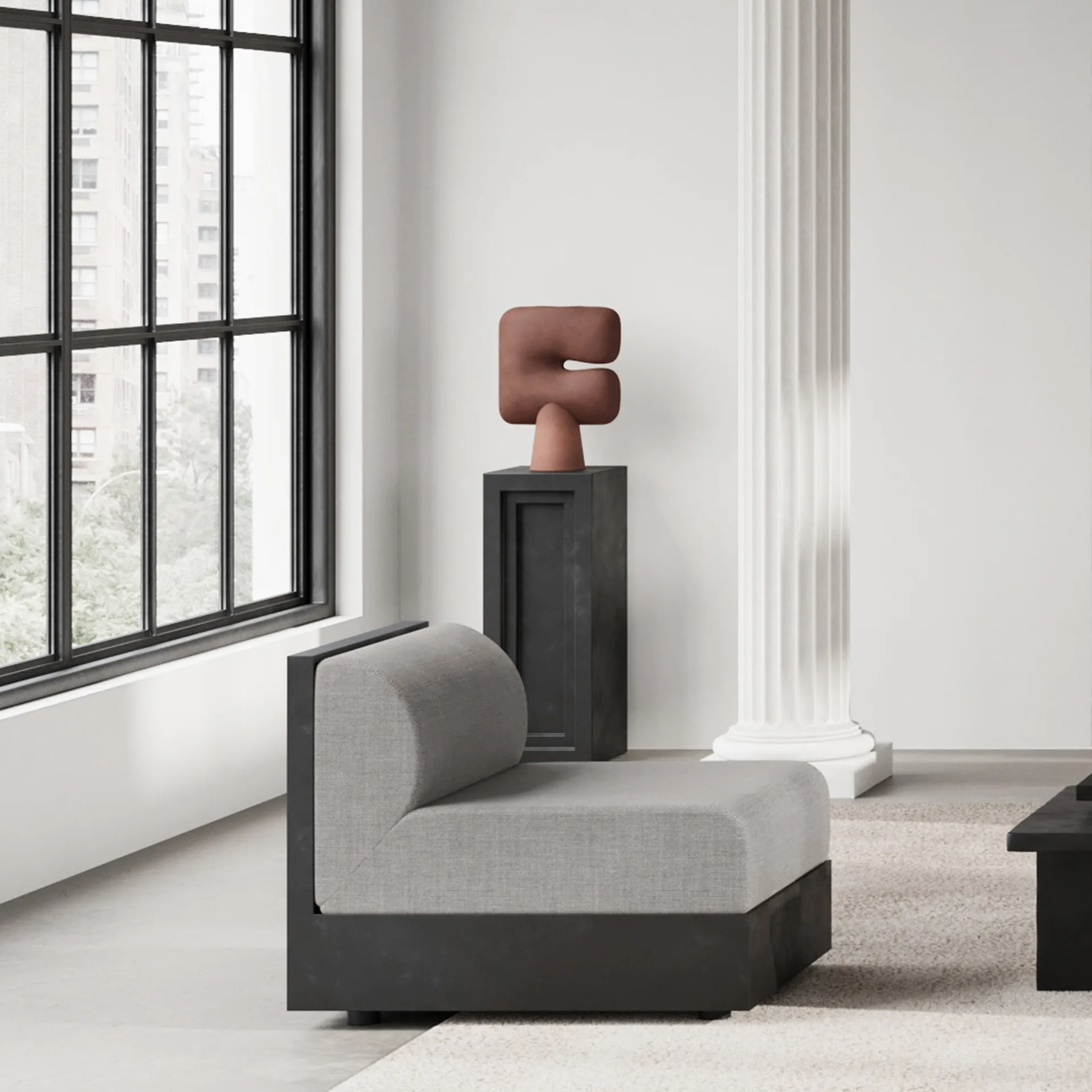 Tribu Lounge Chair armchair, Coffee 101 Copenhagen