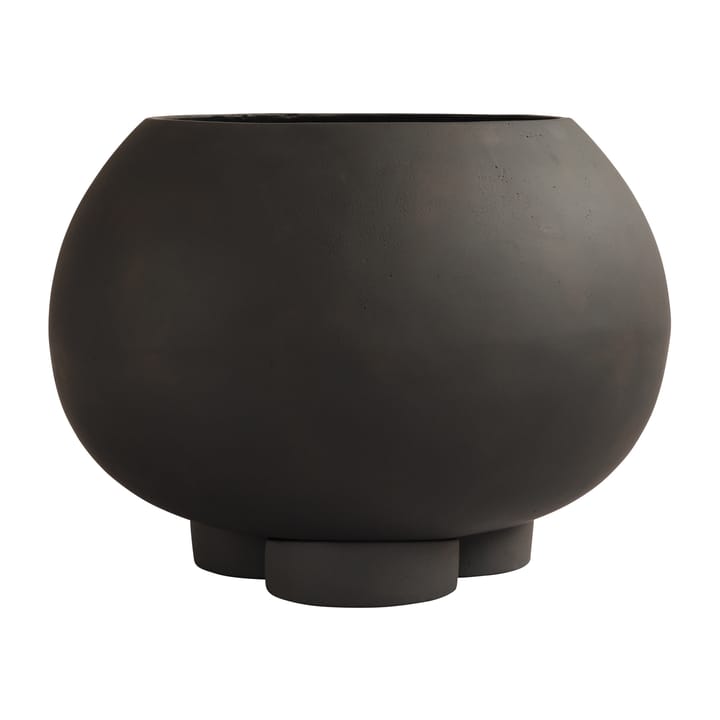 Urchin flower pot big Ø56 cm - Coffee - 101 Copenhagen