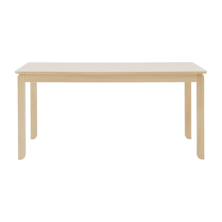 Alfred dining table 90x160 cm - White pigmented oak - 1898