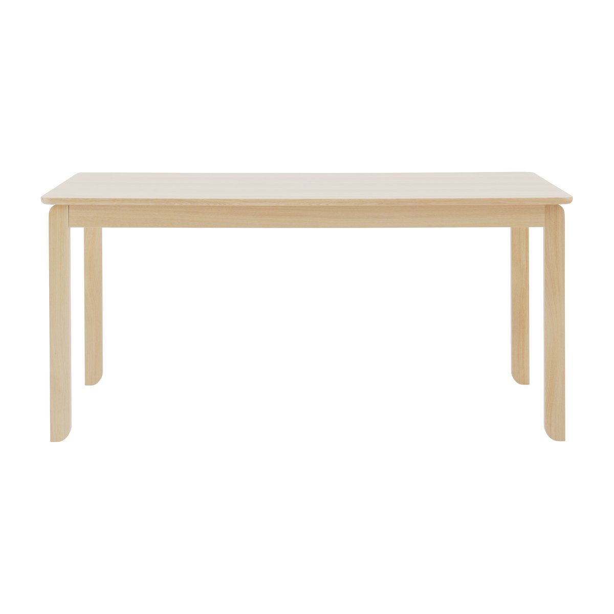 1898 Alfred dining table 90x160 cm White pigmented oak