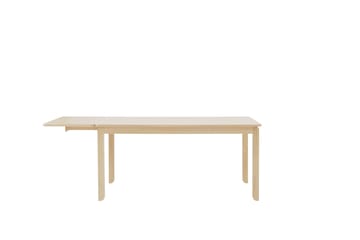 Alfred dining table 90x160 cm - White pigmented oak - 1898