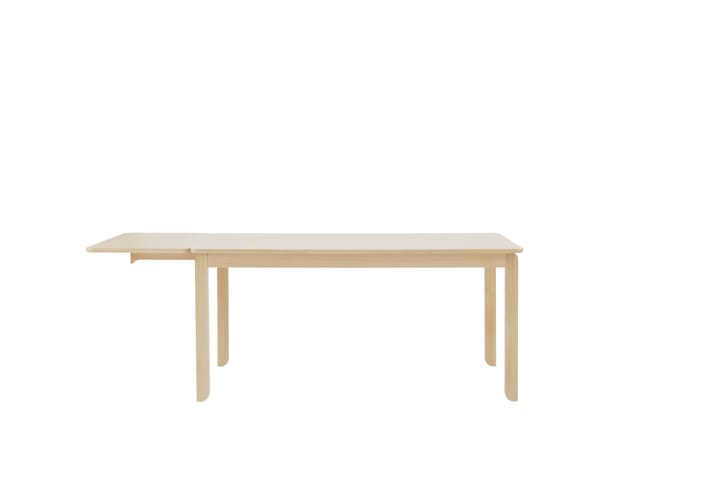 Alfred dining table 90x160 cm - White pigmented oak - 1898