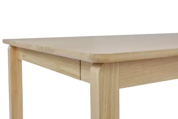 Alfred dining table - White pigmented oak, 90x160 cm - 1898