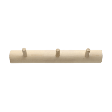 Allsarp hook rack 3 hooks - Birch - 1898