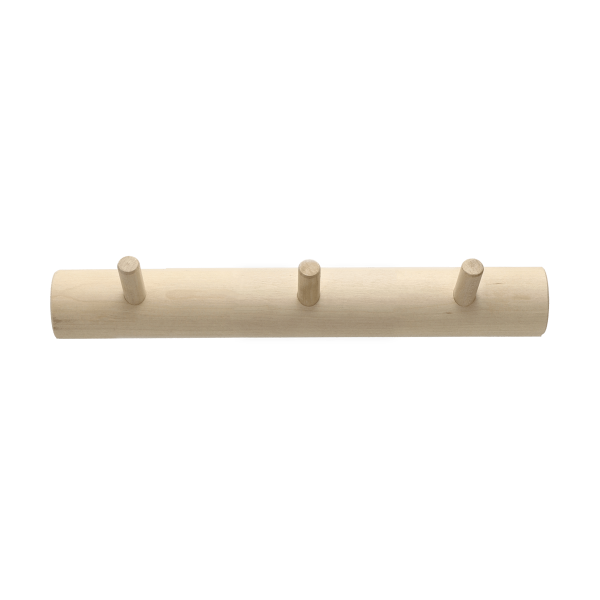 1898 Allsarp hook rack 3 hooks Birch | Scandinavian Design | Clothes hooks & hangers | Beige
