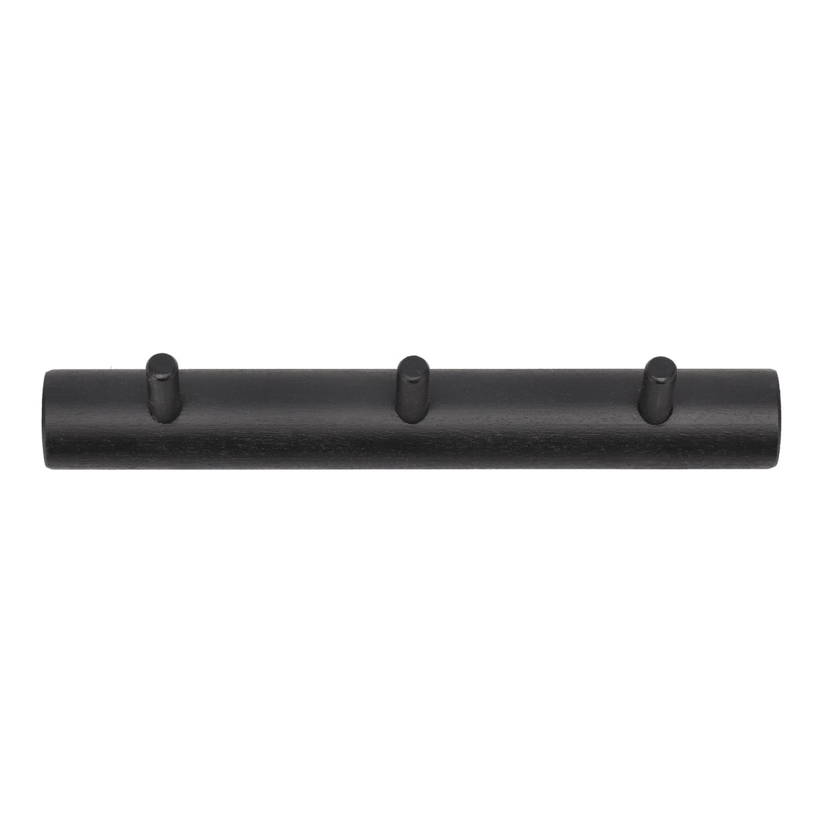 1898 Allsarp hook rack 3 hooks Black-painted birch | Scandinavian Design | Clothes hooks & hangers | Beige