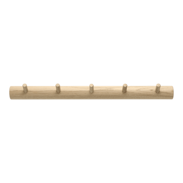 Allsarp hook rack 5 hooks - Oak - 1898