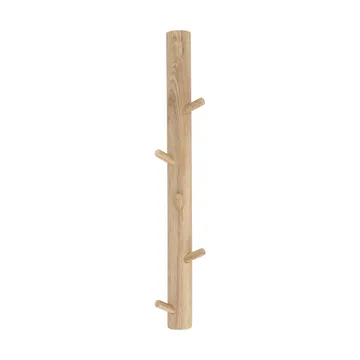 Allsarp vertical coat rack, 6 hooks - Oak - 1898