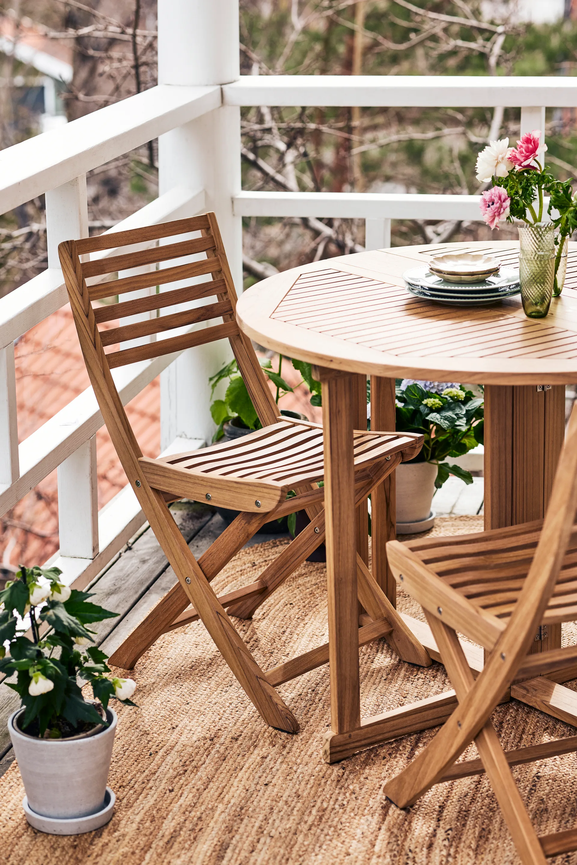 Aneboda folding chair, Teak 1898