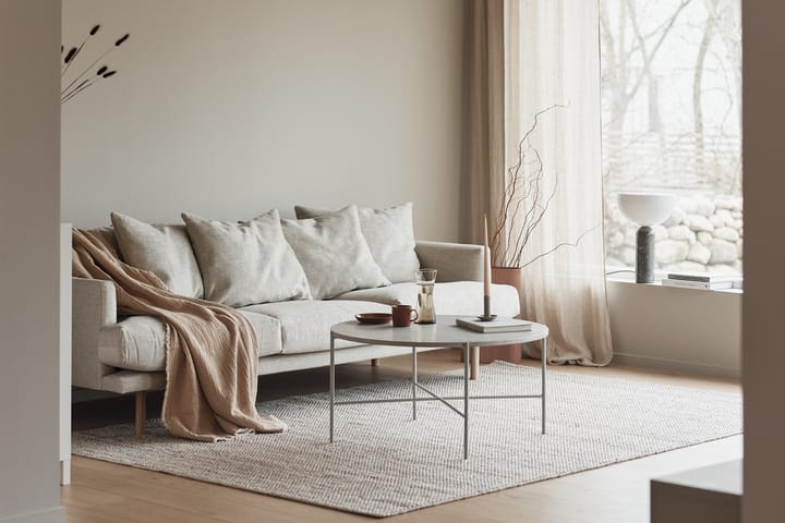 Aplaryd coffee table 90 cm - Grey limestone - 1898