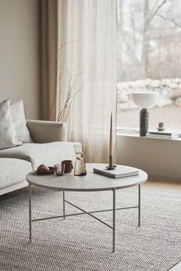 Aplaryd coffee table 90 cm - Grey limestone - 1898