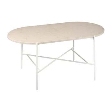 Aplaryd oval coffee table - Beige limestone - 1898