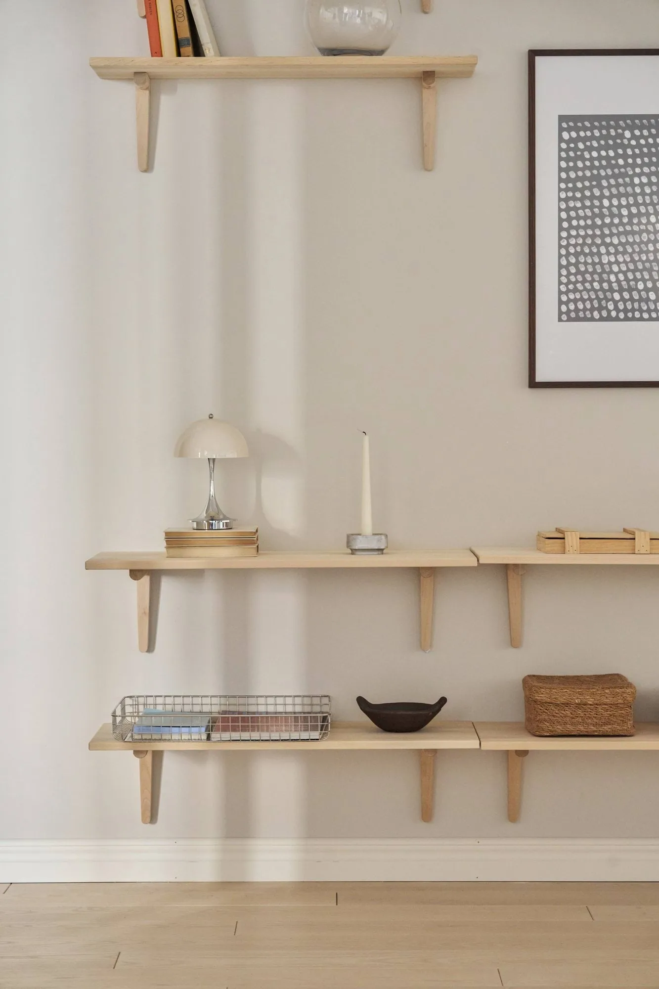 Bäckebo console shelf, Birch, 80x30x20 cm 1898