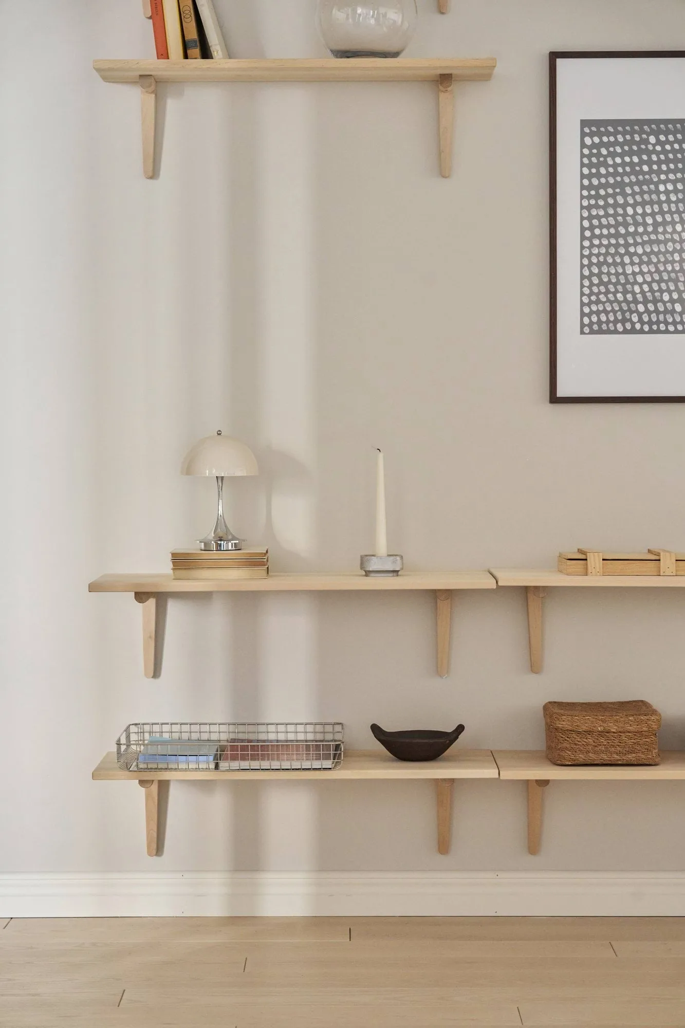 Bäckebo console shelf, Birch, 80x30x30 cm 1898