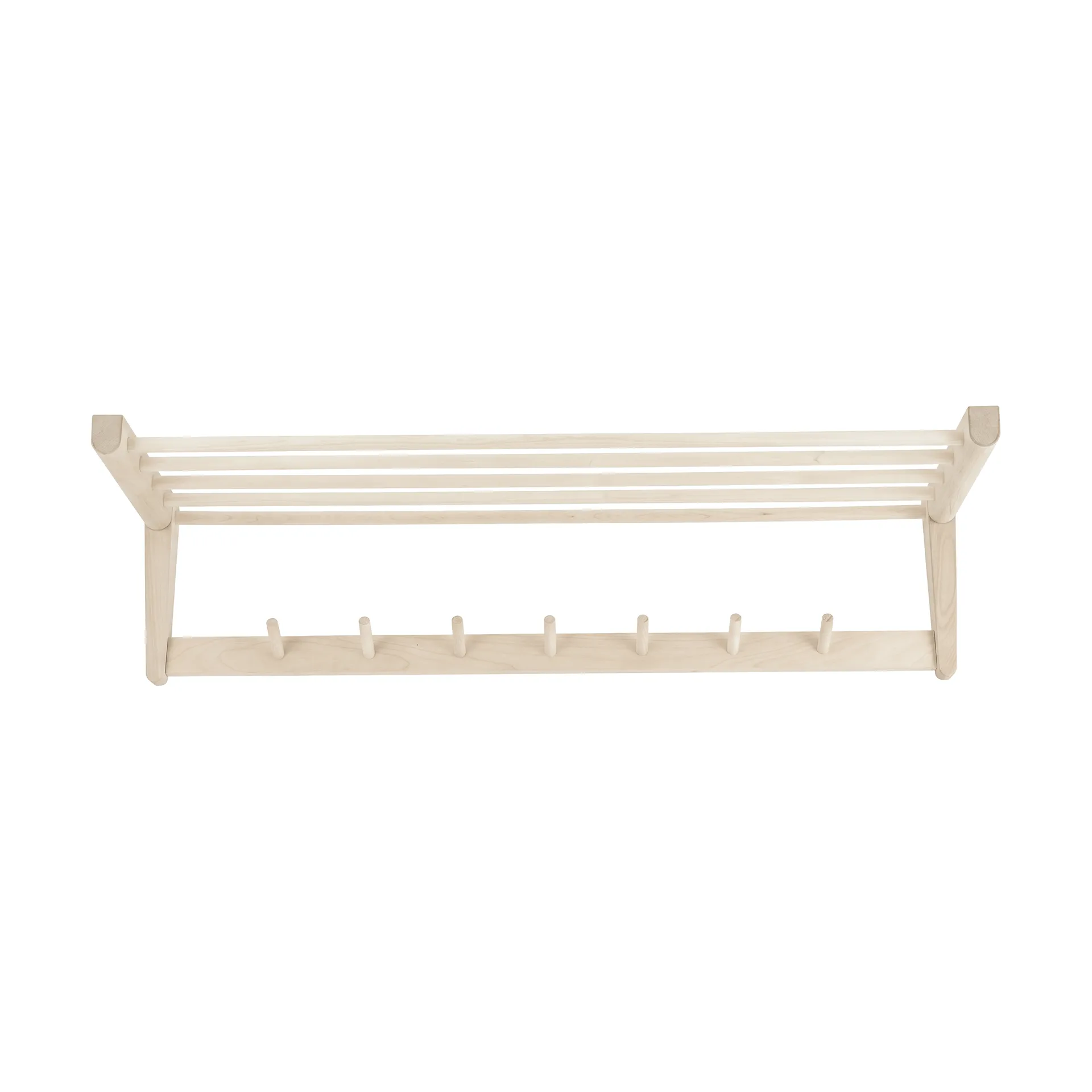 Bäckebo hat rack, Birch, 7 knobs 1898
