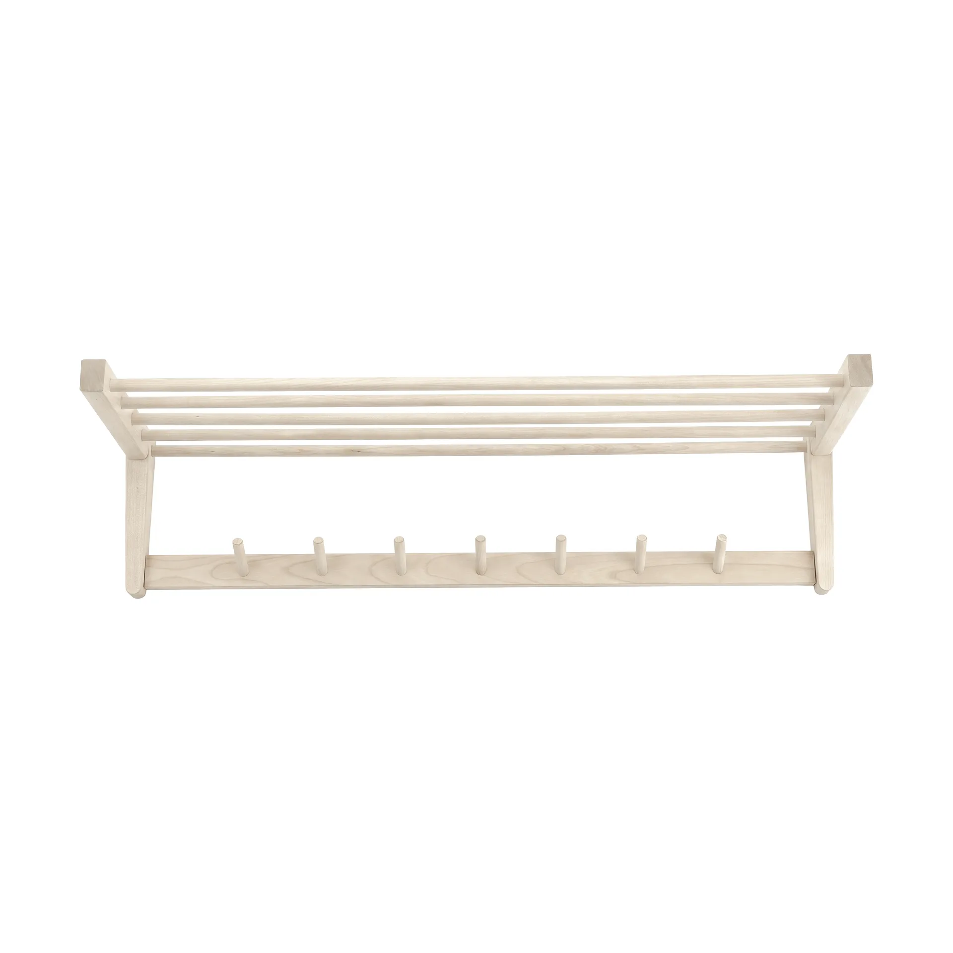Bäckebo hat rack, Birch, 7 knobs 1898
