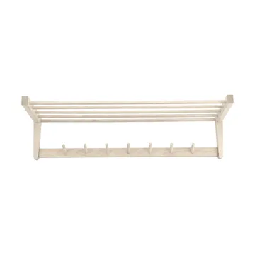 Bäckebo hat rack - Birch, 7 knobs - 1898