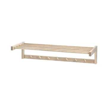 Bäckebo hat rack - Birch, 7 knobs - 1898