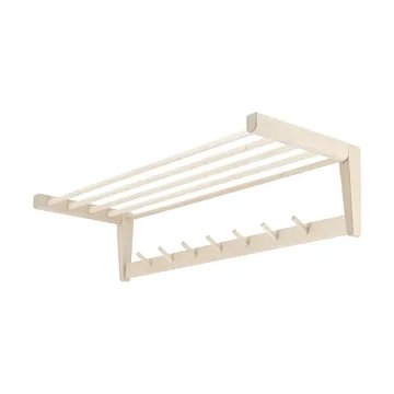 Bäckebo hat rack - Birch, 7 knobs - 1898