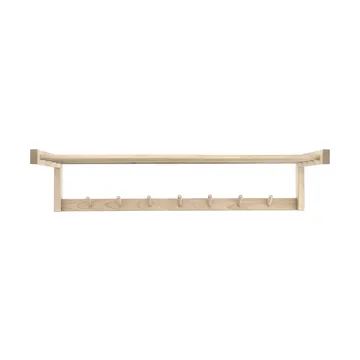 Bäckebo hat rack - Birch, 7 knobs - 1898