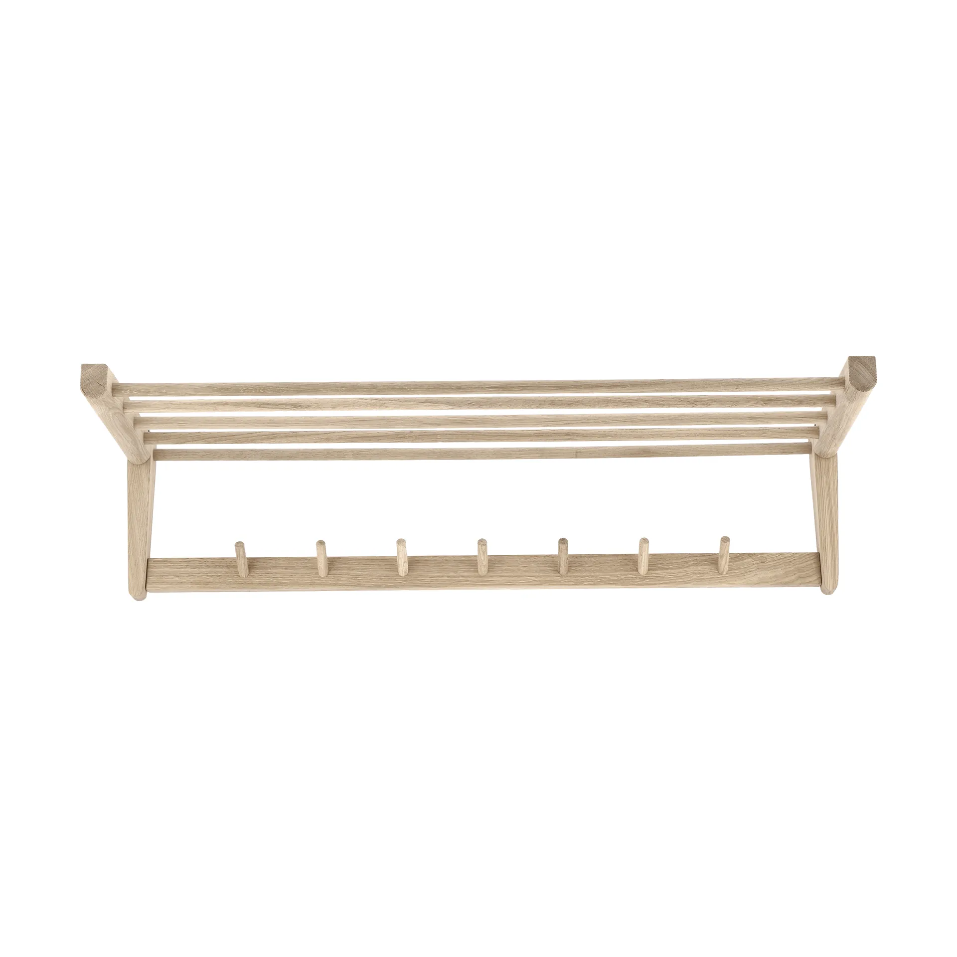 Bäckebo hat rack, Oak, 7 knobs 1898