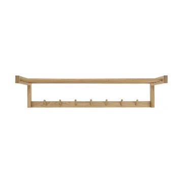 Bäckebo hat rack - Oak, 7 knobs - 1898