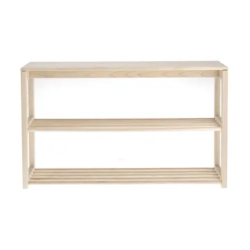 Bäckebo shoe rack with seat - Birch, 80x48x30 cm - 1898