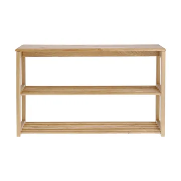 Bäckebo shoe rack with seat - Oak, 80x48x30 cm - 1898