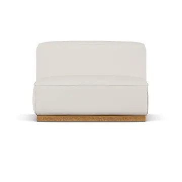 Bergsdal 1.5-seater armchair - Caleido beige 9600-Oak-stained ash, 1,5-seater - 1898