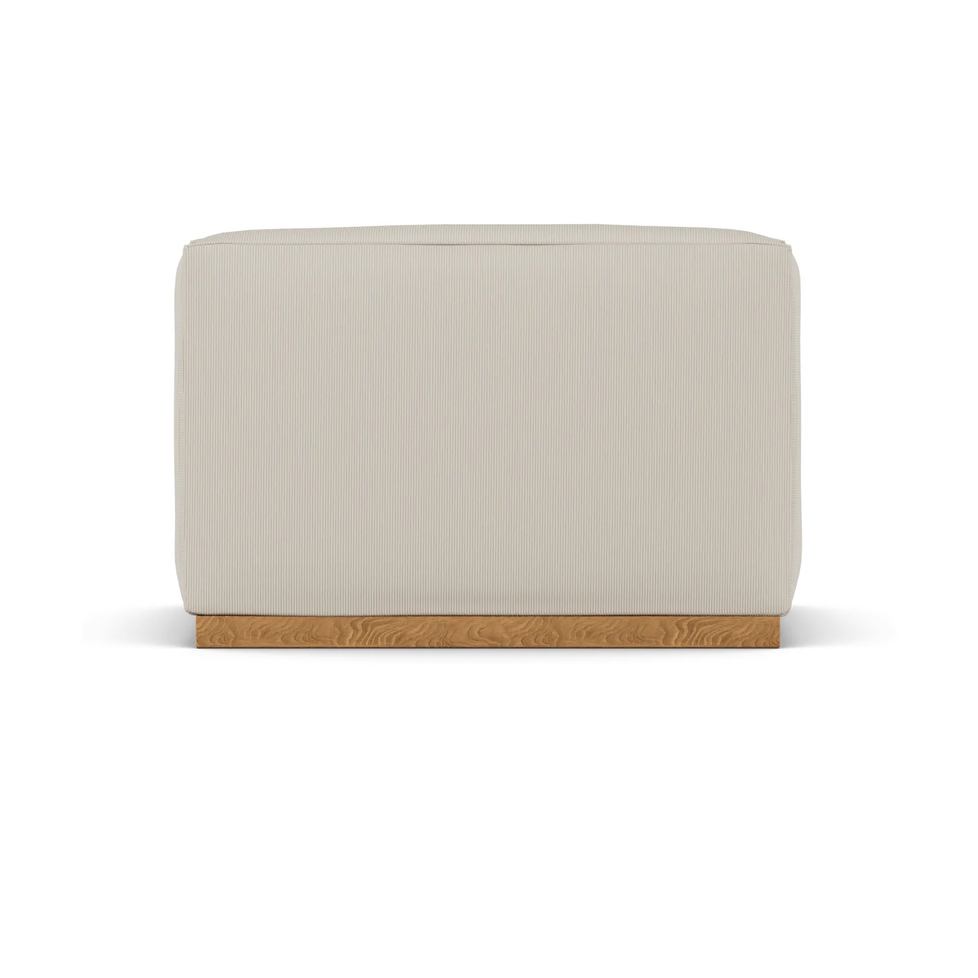 Bergsdal 1.5-seater armchair, Jump beige 1956-Oak-stained ash, 1,5-seater 1898