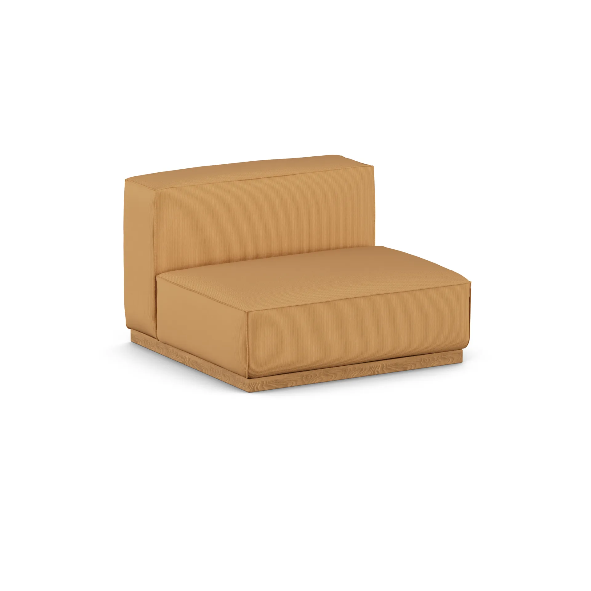 Bergsdal 1.5-seater armchair, Jump honey 1959-Oak-stained ash, 1,5-seater 1898