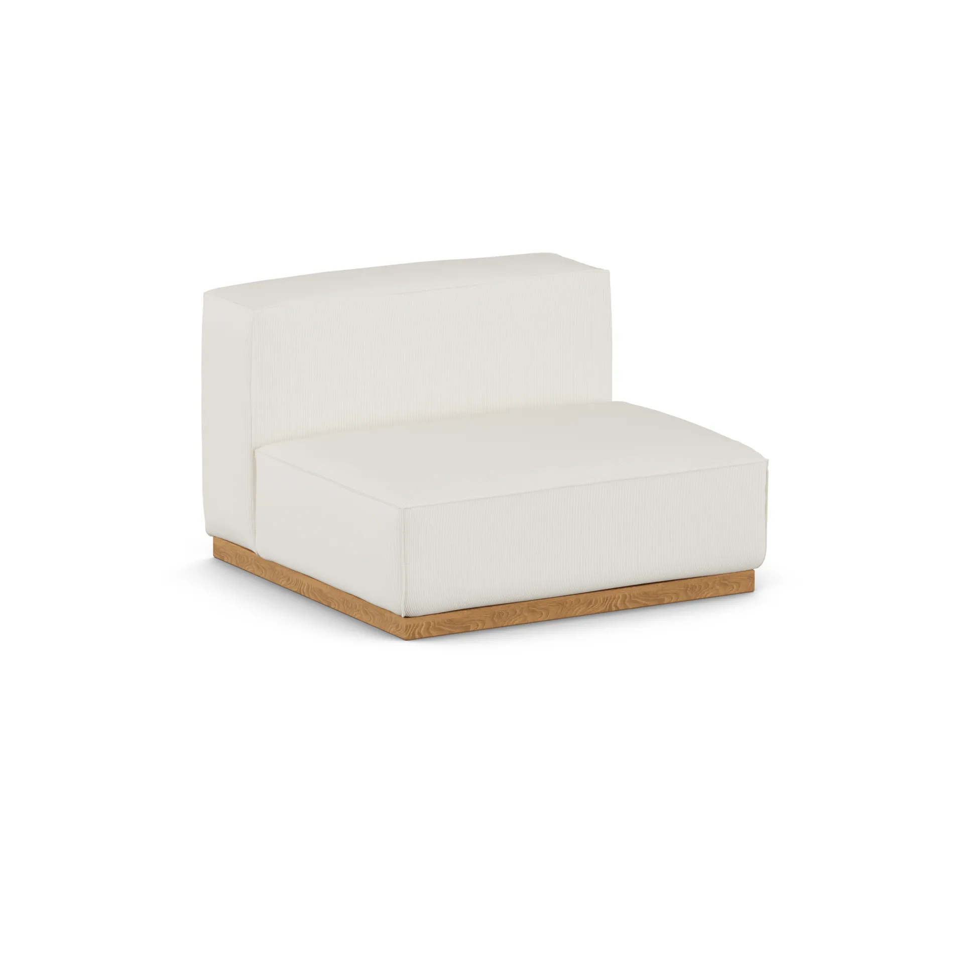 Bergsdal 1.5-seater armchair, Jump offwhite 1954-Oak-stained ash, 1,5-seater 1898