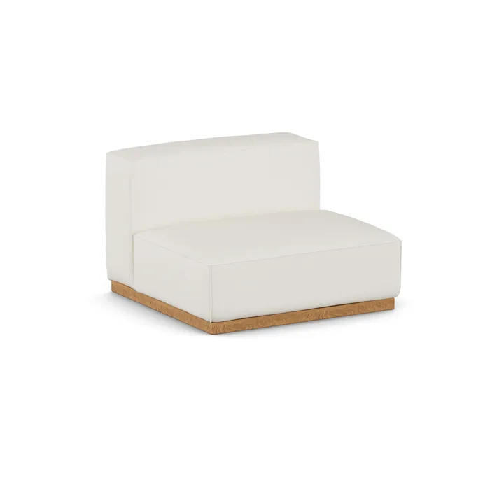 Bergsdal 1.5-seater armchair - Jump offwhite 1954-Oak-stained ash, 1,5-seater - 1898