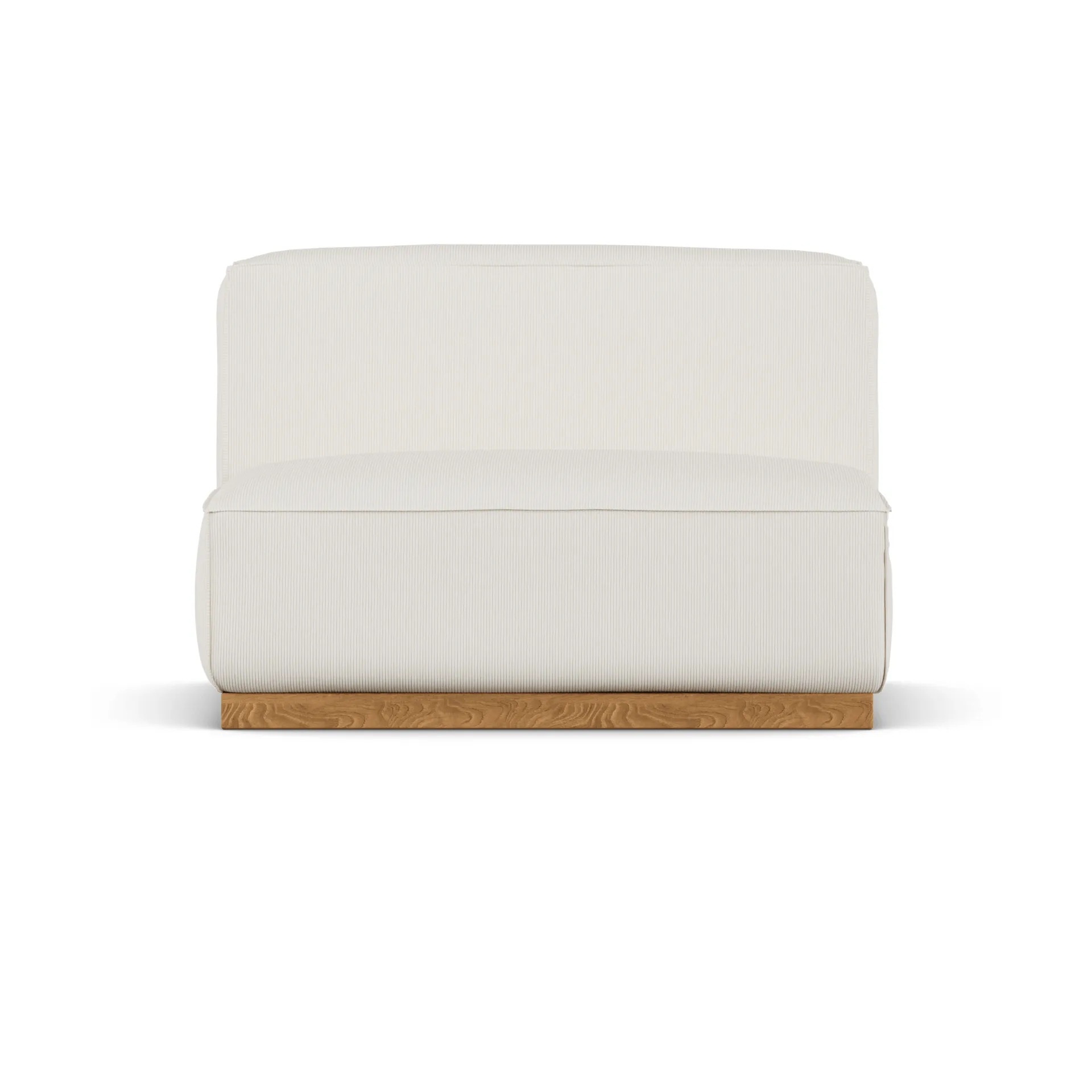 Bergsdal 1.5-seater armchair, Jump offwhite 1954-Oak-stained ash, 1,5-seater 1898