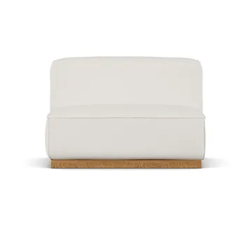 Bergsdal 1.5-seater armchair - Jump offwhite 1954-Oak-stained ash, 1,5-seater - 1898