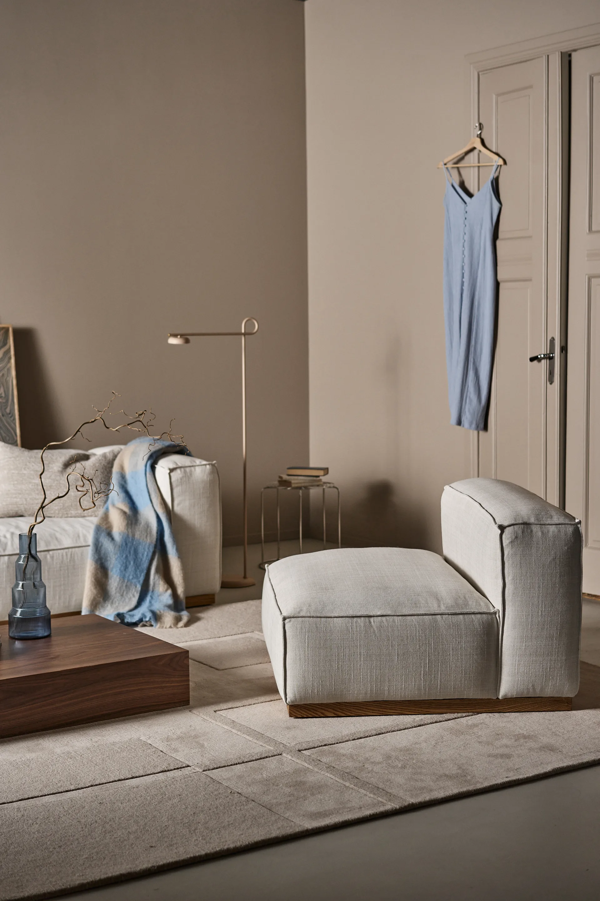 Bergsdal 1.5-seater armchair, Oslo nature 1898