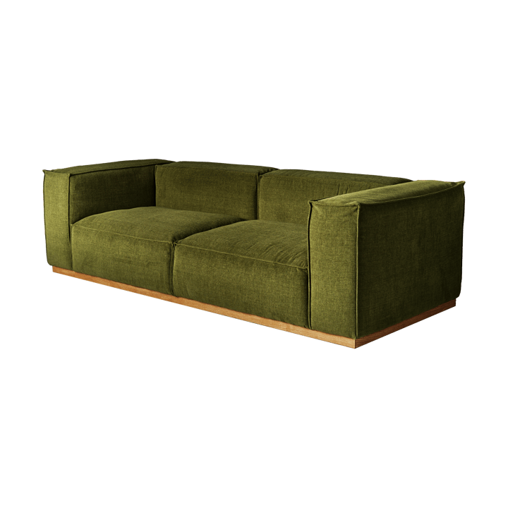 Bergsdal 3-seater sofa - Luisa green - 1898