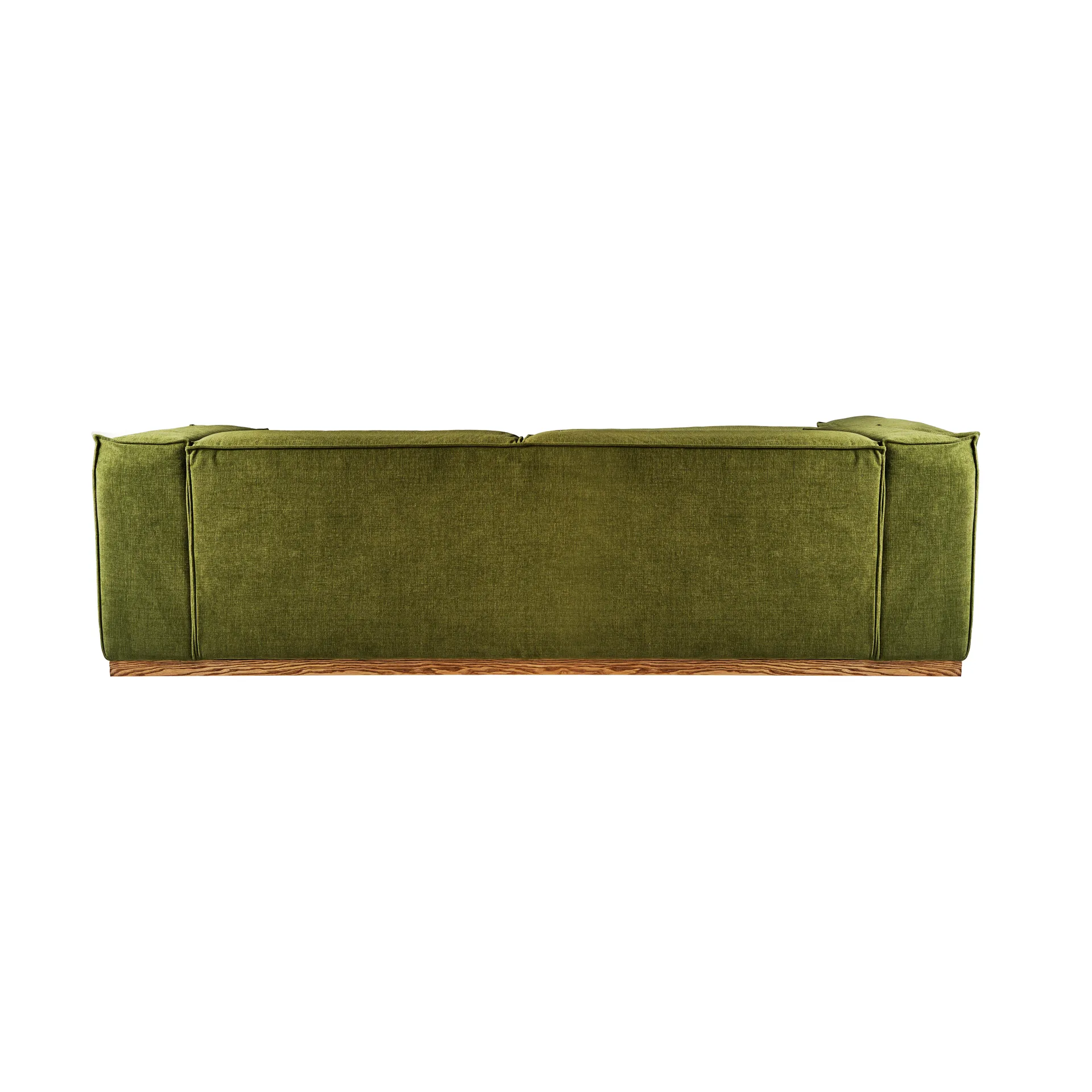 Bergsdal 3-seater sofa, Luisa green 1898